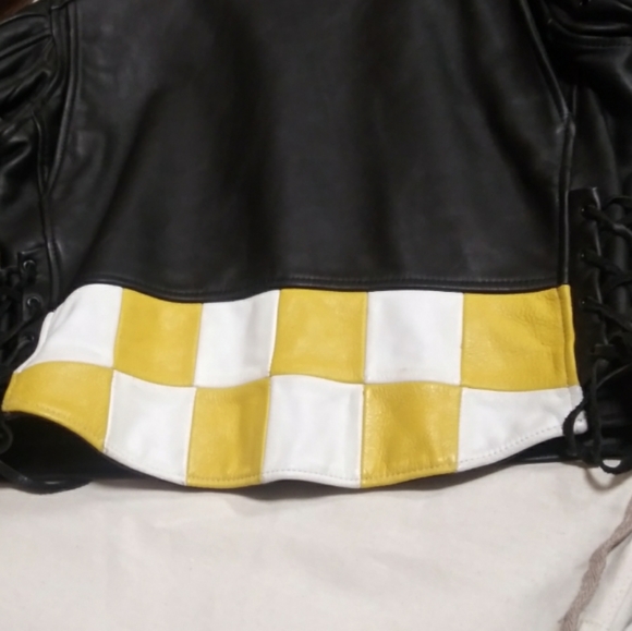 Johnson leather of San Francisco motorcycle jacket - Picture 4 of 14